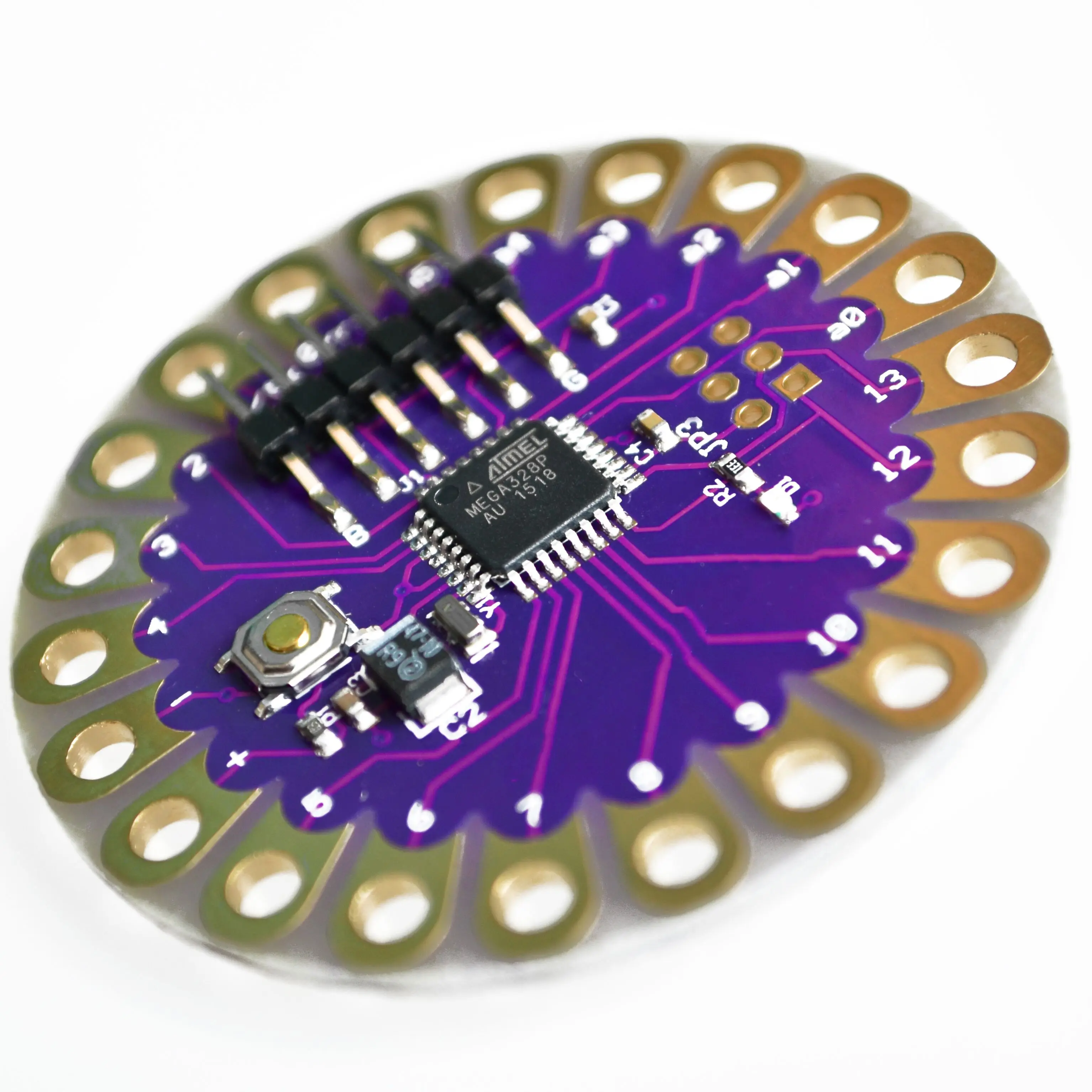 10 шт. материнская плата LilyPad 328 ATmega328P ATmega328 16 м для Arduino|arduino atmega328|arduino 10pcsarduino |