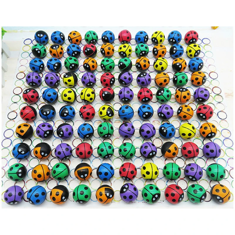 

30mm 100pcs water Float ball toys animals Bouncing Ball child kids elastic rubber ball Children pinball bouncy toys Outdoor toys