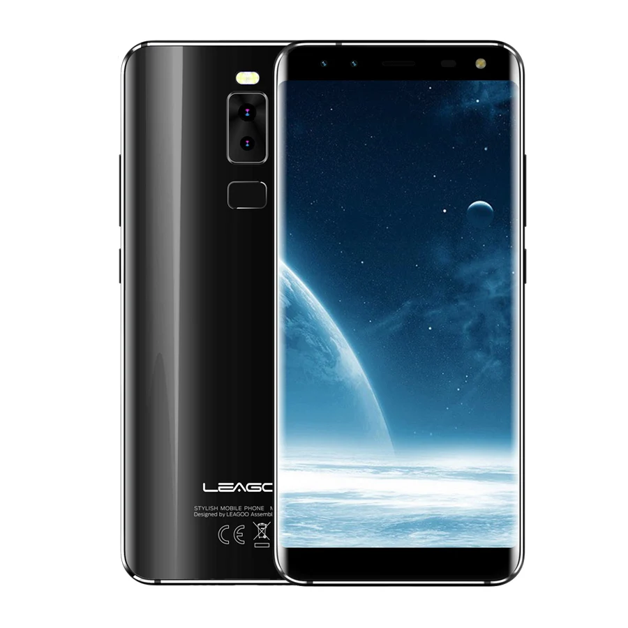 Leagoo S8 18:9 дисплей 5,7 ''HD MT6750T Восьмиядерный Android 7,0 3 ГБ ОЗУ 32 Гб ПЗУ отпечаток пальца 13 МП 4 камеры мобильный телефон