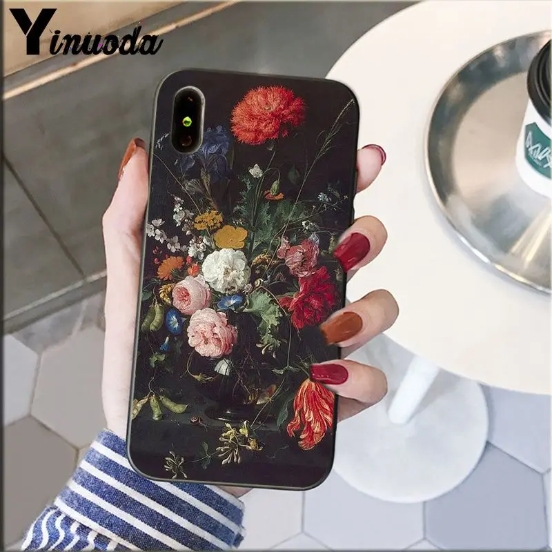 Classic painting flower Butterfly In a Vase aesthetic Art