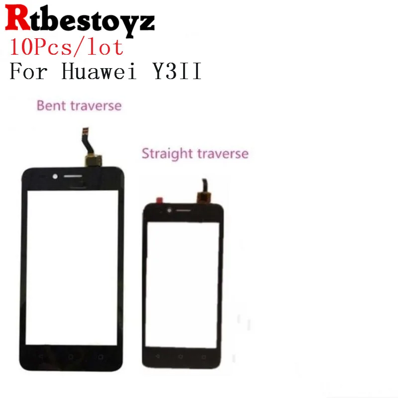 10pcs/Lot For Huawei Y3II Y3 II 2 LUA-L03 L21 U23 Touch Screen Digitizer LCD Display Front Glass Panel Lens Replacemen | Мобильные
