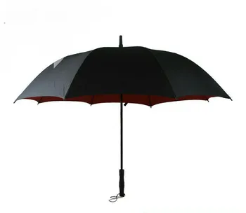 

Umbrellas Rain Gear Household Merchandises Home & Garden non-automatic umbrella dual-folding one size black coating 550g anti-UV