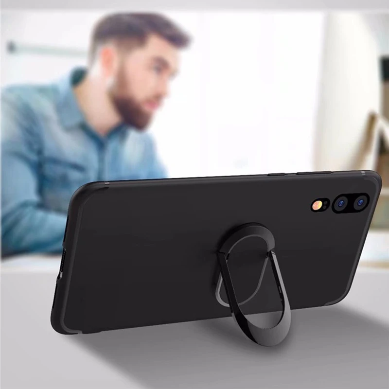Чехол для Asus Zenfone 5Z / 5 ZE620KL чехол с кольцом на палец магнитная матовая защита ZS620KL