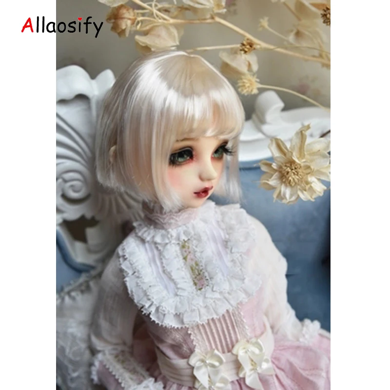 Джинсовое платье Allaosify bjd hair на заднюю панель 1/3 1/4 1/6 1/8 BJD повседневная одежда |