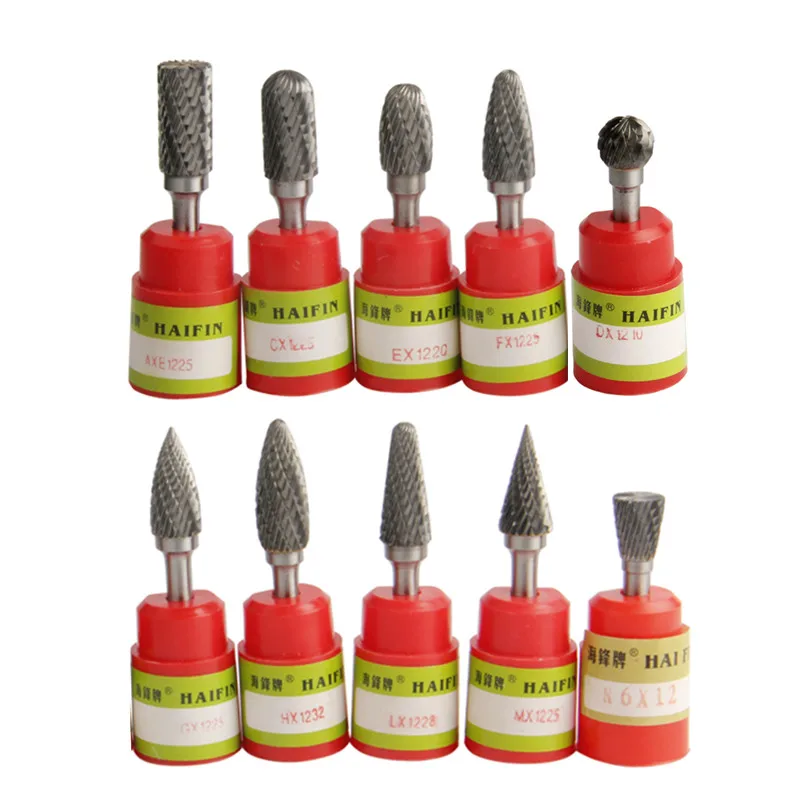 Carbide Rotary Burrs Tungsten Alloy Steel Grinding Head 6mm Shank Diameter Rotary File 1 Pcs Abrasive Tools|file system|tool bmw|file explore - AliExpress