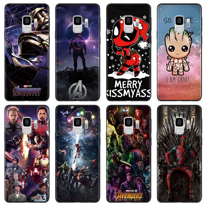 

Case For Samsung Galaxy Note 9 8 5 J6 J4 Plus 2018 J5 J2 J3 J7 Prime 2016 2017 M10 M20 M30 Marvel The Avengers Case TPU Soft