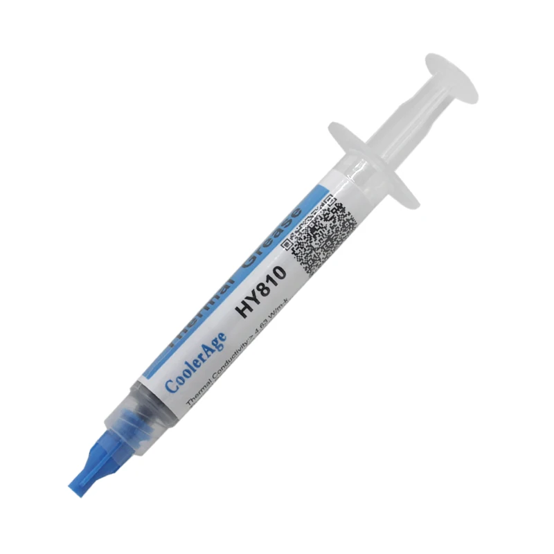 

CoolerAge HY810(2g) Thermal grease Conductive paste for computer CPU cooler / Aluminum heat sink / cpu fan
