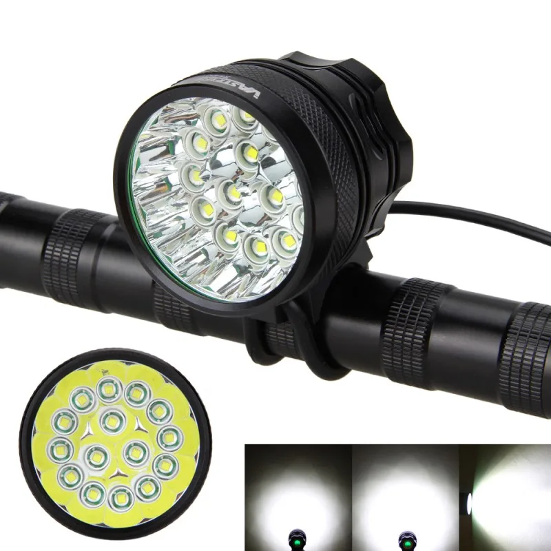 Фонарь велосипедный яркий из алюминиевого сплава 20000 лм 3 режима|t6 led bike light|bike lightled
