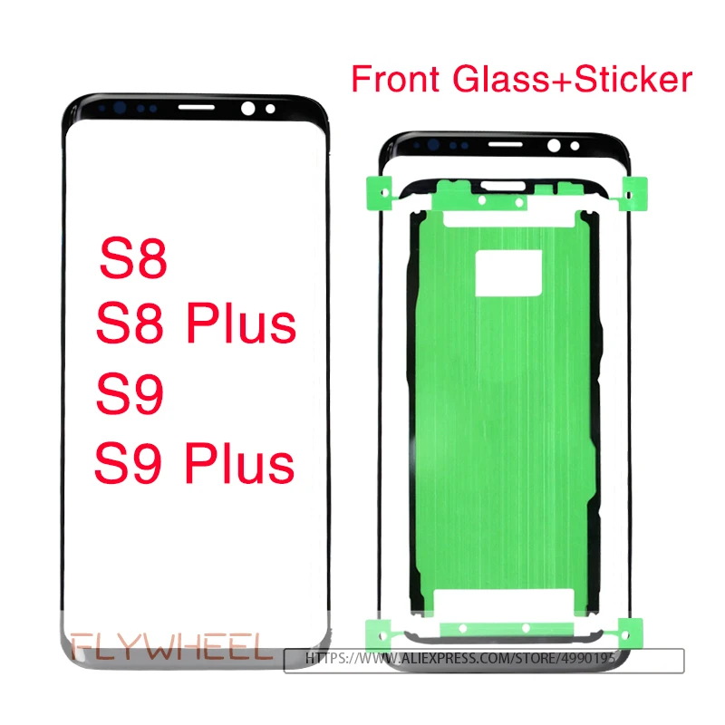 

5pcs/lot Front LCD Outer Glass Lens Screen Touch Panel Cover Replacement For Samsung Galaxy S8 S9 Plus G950 G950F G960 G965