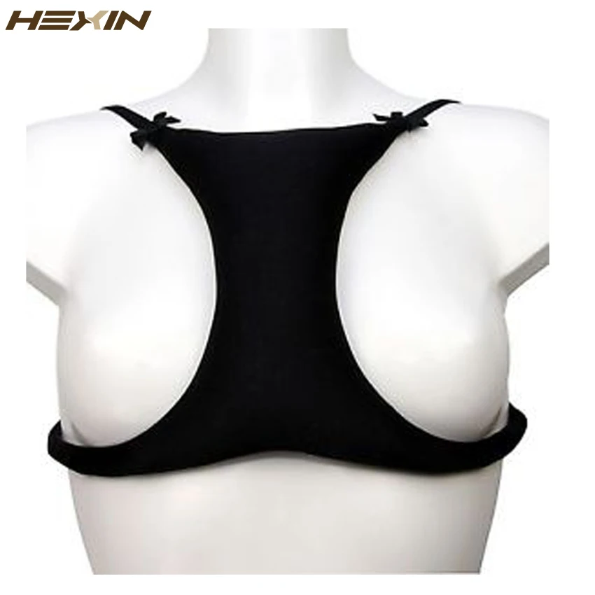 HEXIN Anti wrinkle Bra Breast Pillow Chest Wrinkles Prevention and Breast Support Night Wear