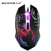 Colorful 2400 DPI Optical Wired Mouse Computer Mouse for Laptop Notebook mini PC USB socket gaming mouse