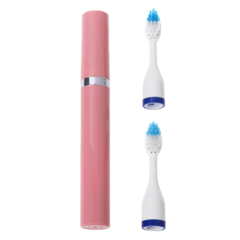 Kemei Portable Electric Toothbrush Oral Care Deep Cleaning Battery Power Brush 3 Heads Kemei Portable Electric Toothbrush Oral Care Deep Cleaning Battery Power Brush 3 Heads