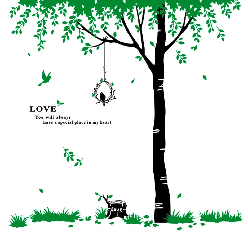 

Big tree Acrylic 3D wall stickers For kids room Sofa tv background wall DIY art decor Home living room mirror wall stickers