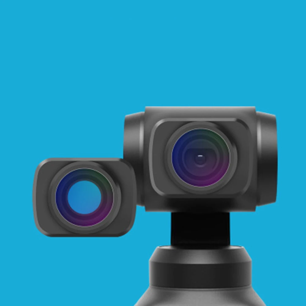 Для DJI OSMO карманная видеокамера мини Портативная широкоугольная камера объектив Ручной карданный Магнитный Широкий Ангел камера комплект объективов