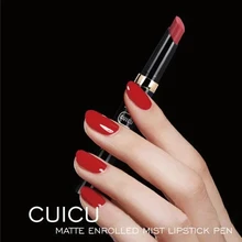 Бренд cuicu 8 цветов бархатная матовая помада карандаш макияж стойкий пигментированный телесный Batom гладкие Оттенки для губ сияющая Косметика комплект