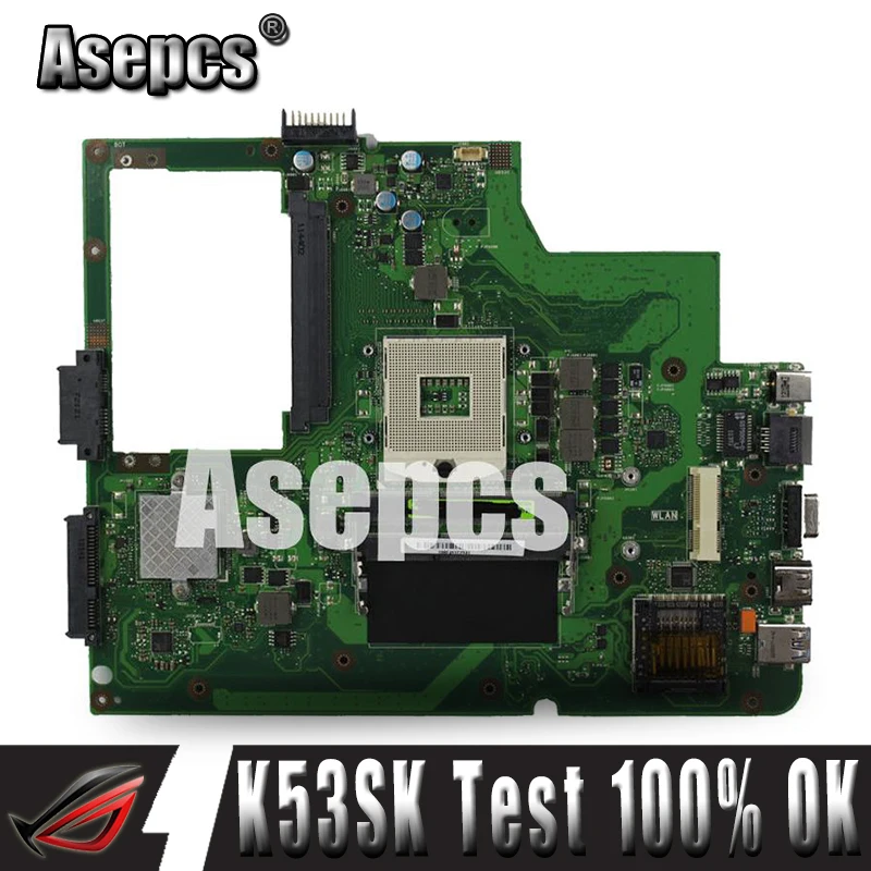 Asepcs K53SK материнская плата для ноутбука For Asus тест оригинальная | Компьютеры и офис