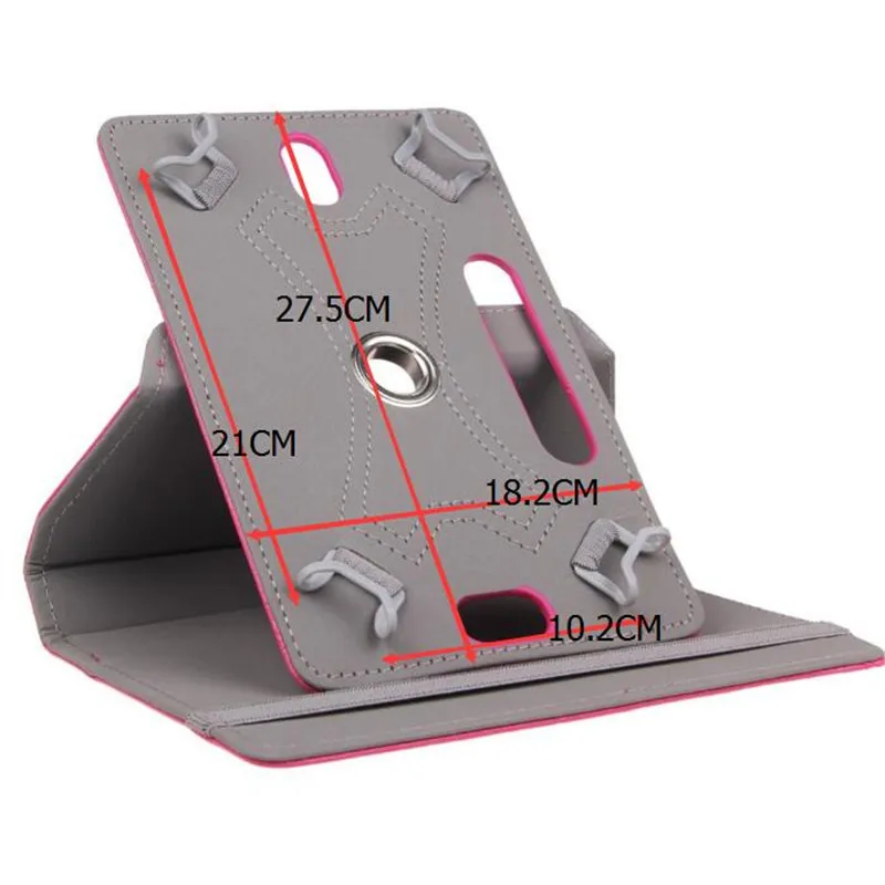 

For Oysters T10 10"Inch 360 Degree Rotating Universal Tablet PU Leather cover case