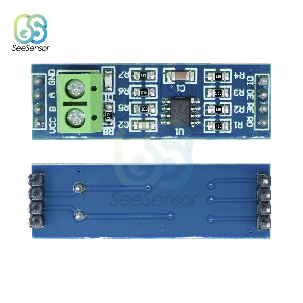 

MAX485 Module RS-485TTL Turn To RS485 MAX485CSA Converter Module For Arduino Microcontroller Integrated Circuits Products