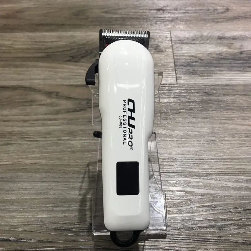 Профессиональная USB зарядка машинка для стрижки волос перезаряжаемая машинка для стрижки волос Машинка для стрижки бороды Триммер для мужчин Инструменты для укладки - Цвет: white
