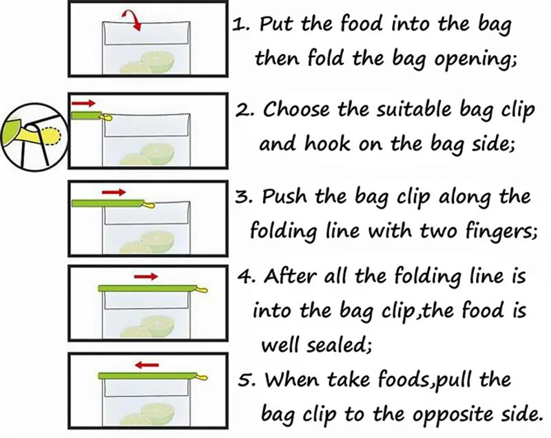 Кухонные инструменты для хранения волшебных мешков, палочки для пищевых продуктов, пластиковые палочки для уплотнения, бар, бытовой герметик, зажим для закусок, свежих пищевых стержней
