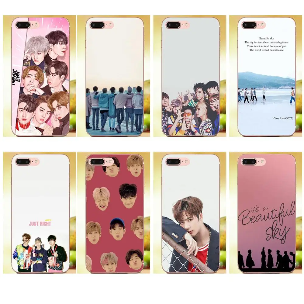 Аксессуары для телефона Broccoli чехол Got7 Jinyoung Jackson Mark Apple iPhone X XS Max XR 4 4S 5 5C 5S SE 6 6S 7 8 Plus |