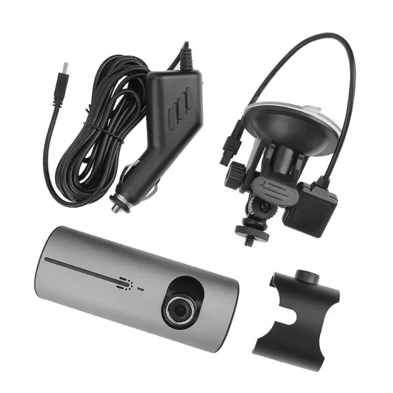 2 7 дюймов двойной объектив LCD HD Автомобильная DVR камера GPS регистратор g сенсор