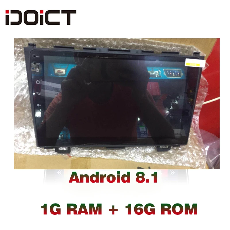 Flash Deal IDOICT Android 8.1 Car DVD Player GPS Navigation Multimedia For Honda CRV Radio 2008 2009 2010 2011 car stereo wifi 4