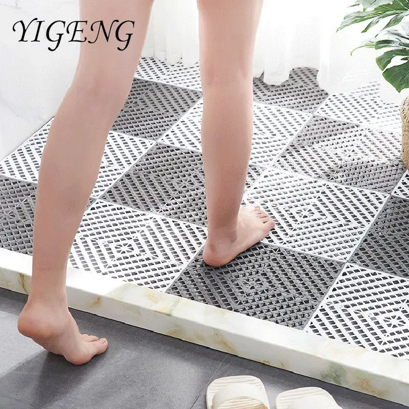 1pc Bath Non-slip Mats Bathroom Shower Anti Slip Carpet Coasters Storage Pads Kitchen Floor Non-slip Mats Home Hotel Decorations