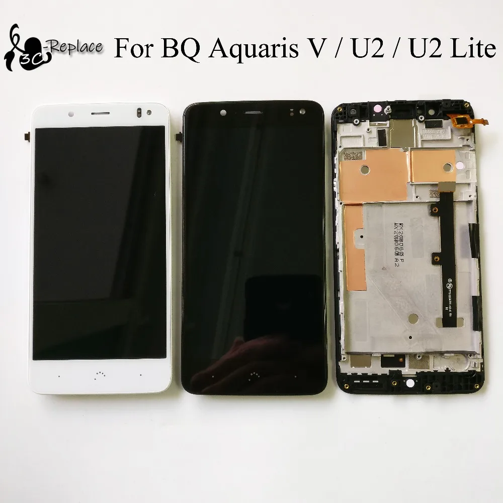 Белый/черный 5 2 &quotдля BQ Aquaris U2/BQ U2 Lite/BQ V ЖК дисплей кодирующий преобразователь