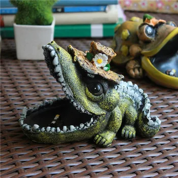 

Cartoon Crocodile Ashtray KTV Internet Cafe Ashtray Portable Ashtray