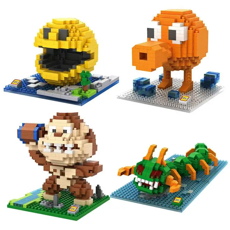 Plastic LOZ Nanoblocks DIY Building Pixels Brinque...