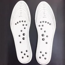 1 пара магнитотерапевтических стелек с эффектом памяти, хлопок, забота о здоровье для мужчин, удобные подушечки для ухода за ногами, расслабляющие подарки, облегчающие боль, обувные подушечки