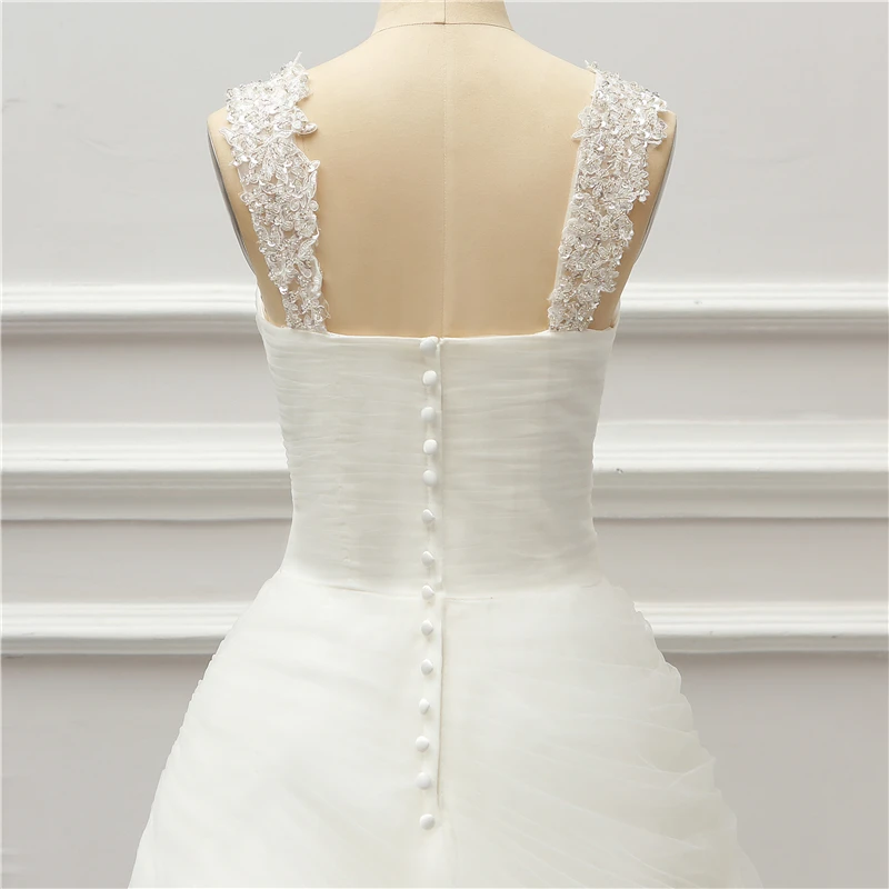 Жанна любовь свадебное платье из фатина 2020 кружевное Robe De Mariage линии Милая Vestido Noiva