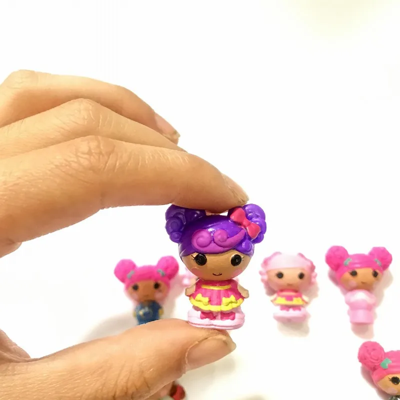 Skyleshine 3 см мини куклы Lalaloopsy игрушки для девочек игровой дом Фигурки Рождественские подарки