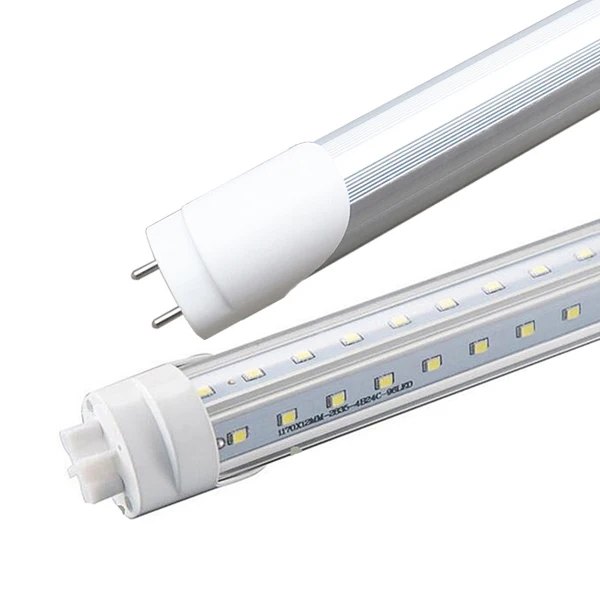 

18W V-Shaped T8 Integrate Led Tube 2FT Cooler Door Double Sides SMD2835 Led Fluorescent Lights 0.6m AC85-265V Long - life