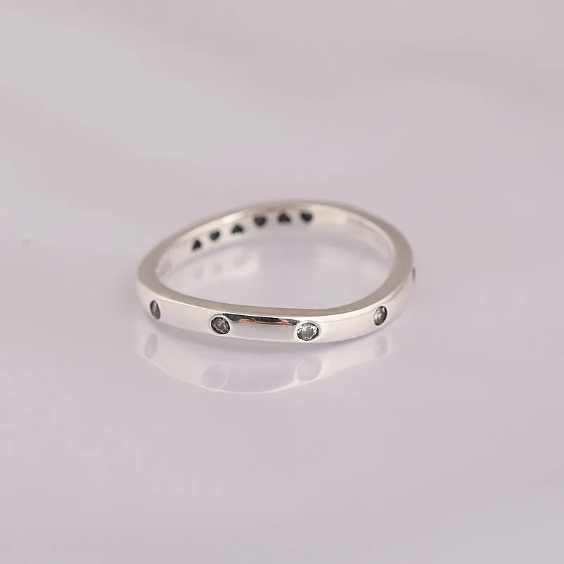 New 925 Sterling Silver Ring Rainbow Arcs of Love Enchanted Crown Rings For Women Wedding Party Gift Fine Europe Jewelry