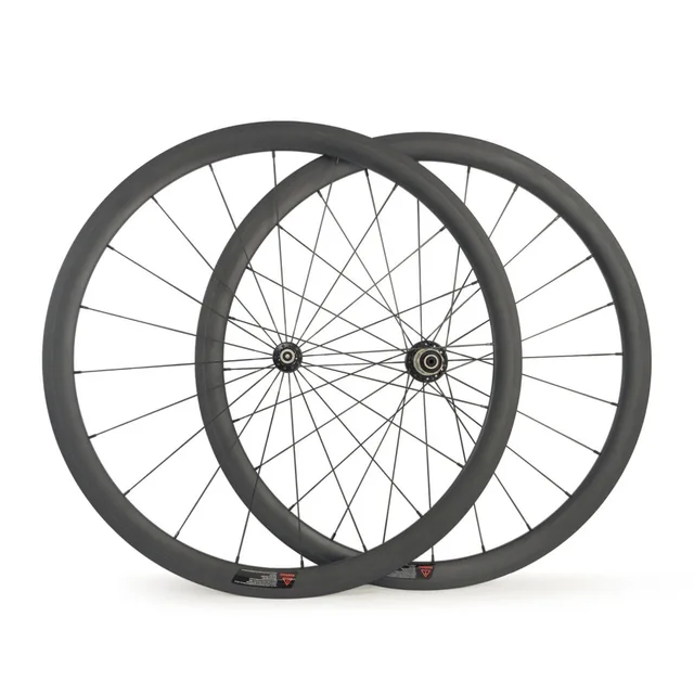 Cheap 700C Ultra Light Carbon Wheels 38mm Clincher 23mm Wide Road Bike Wheelset 1390g