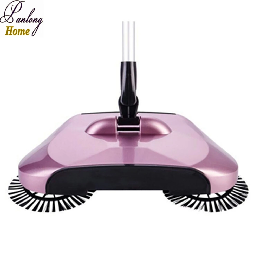 

Stainless Steel Hand Push Sweepers Sweeping Machine Push Type Hand Push Magic Broom Sweepers Dustpan Household Cleaning Tools