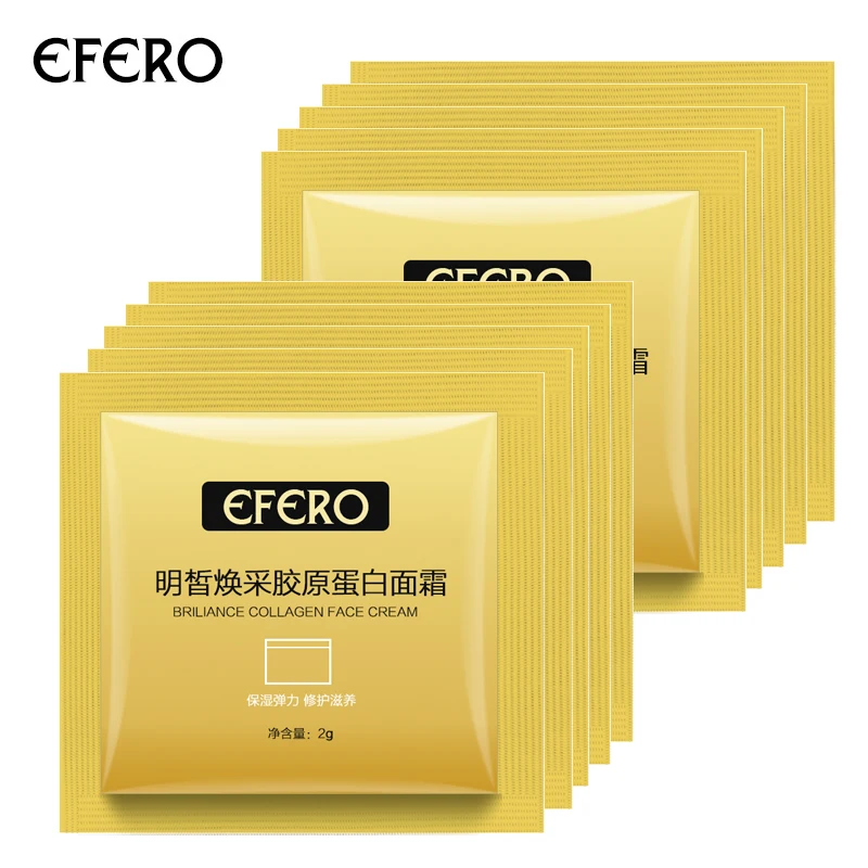 

efero 50packs Moisturizing Collagen Face Cream Skin Care Scar Removal Ageless Face Cream Whitening Anti Age Anti Wrinkle Cream