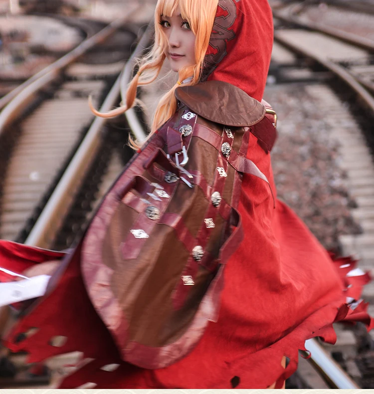 CosplayLove SINoALICE Cosplay Costume Dead Alice Red Riding Hood Dress Cosplay Costume Full Suit Custom Made (10)