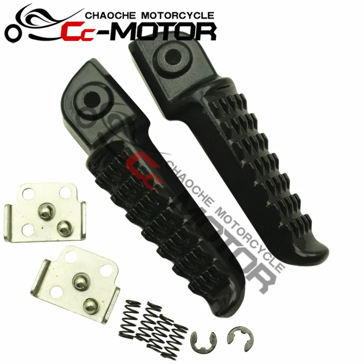 Rear Passenger Foot Pegs For Kawasaki ZX6R ZX9R ZX10R ZX12R Z1000 in