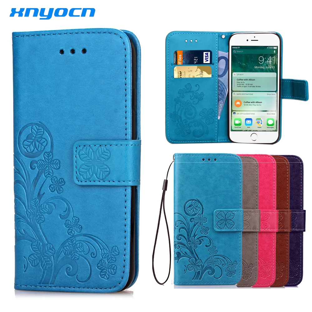 Кожаный флип чехол для iPhone 7 Plus 4S 4 5 6 S Samsung Galaxy A3 A5 J3 J5 2016 J1 S7 S6 S3 S5 S4 Mini Grand Prime|case for