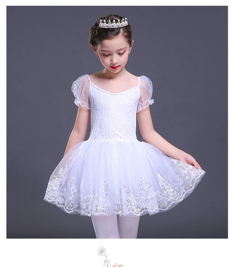 Профессиональное балетное платье для девушки, дети, ребенок, Белый лебедь, балерина, балетные костюмы для девочек