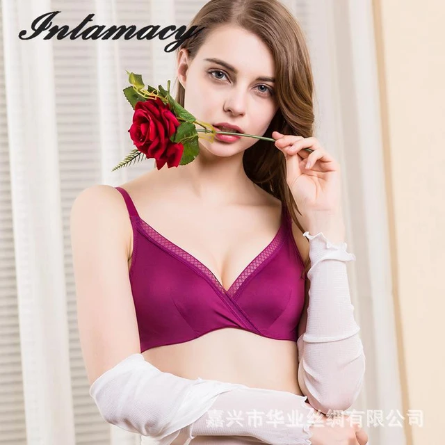 100% Silk Free Bra, Assemble No Plug, Comfortable Breathable