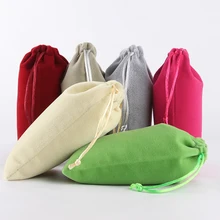 10 шт./лот 10*16 см высокого качества плюшевые бархатные Drawstring логотип печати телефон recycle упаковка ювелирных изделий мешочек сумка
