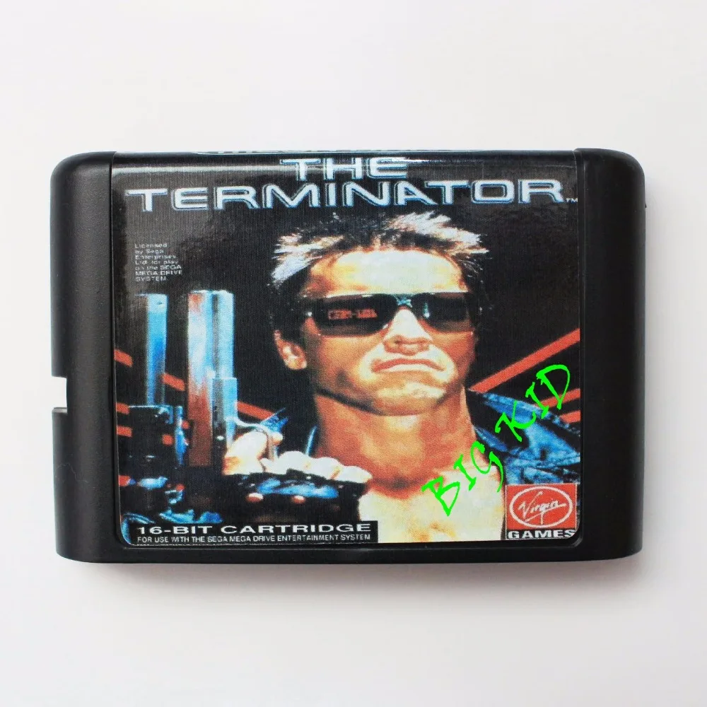 

The Terminator 16 bit SEGA MD Game Card For Sega Mega Drive For Genesis