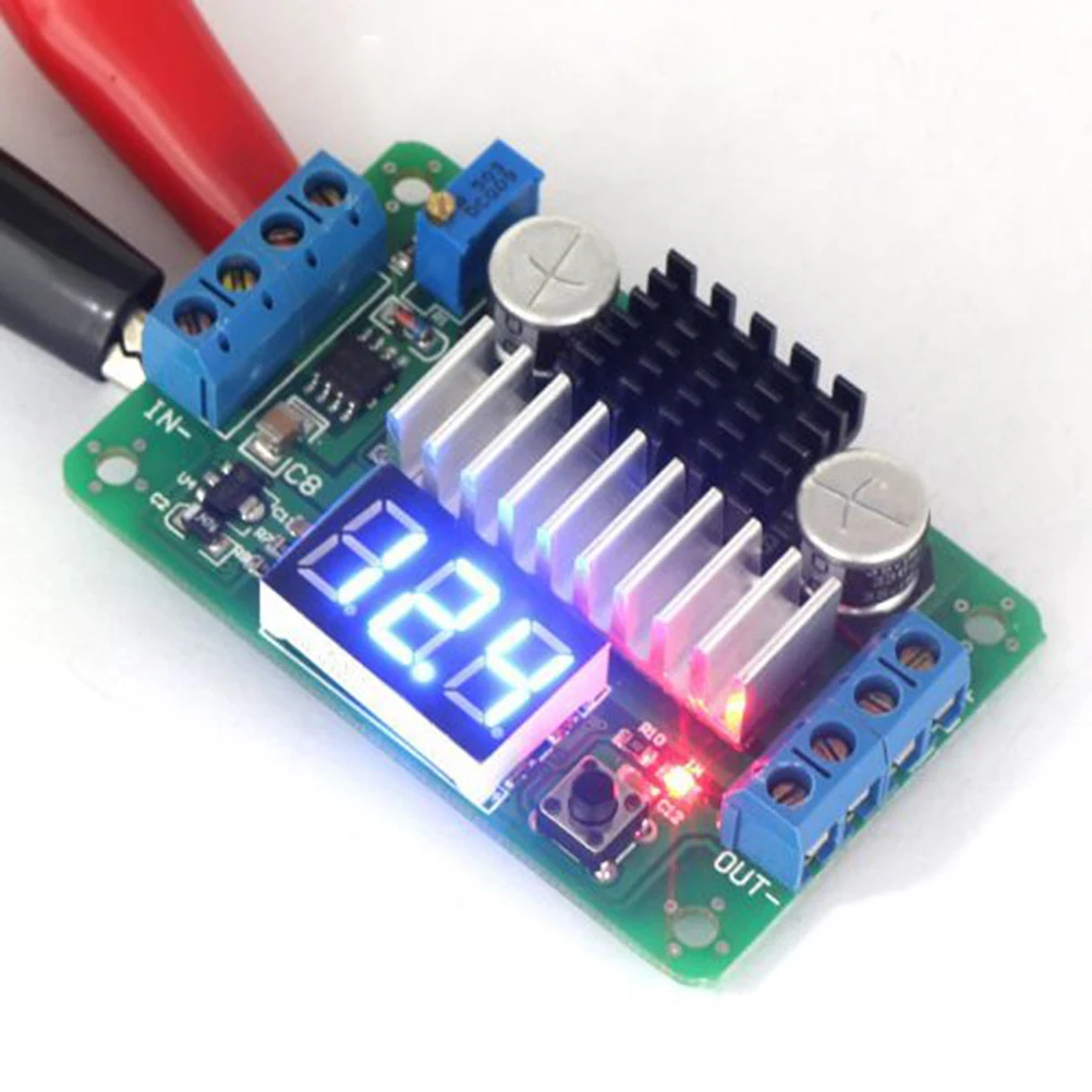 LTC1871 синий светодиодный Volmeter Didplay 3,5 V-30 В постоянного тока Преобразователь напряжения модуль Step Up 5 V/12 V регулятор напряжения питания