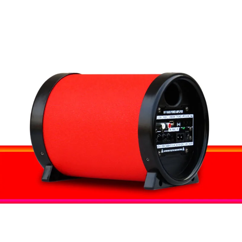 

Car 5inch Round 12V / 24V / 220V Active Card Player Audio Auto Speakers Subwoofer