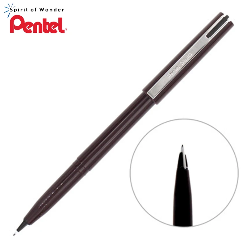 1 шт. Pentel JM20 эскиз ручка для рисования манги микрон мелкая точка Перманентный художественный маркер для детальной линии ручка для рисования, архитектура, аниме