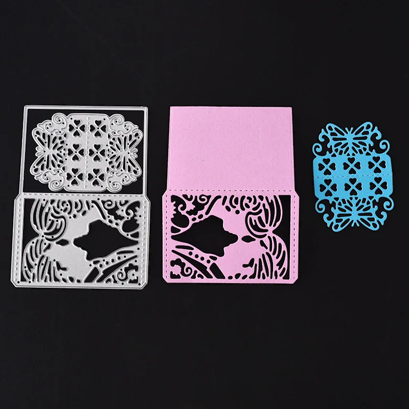  Wedding invitation Cards Making Stencil Tool Metal Cutting Dies For DIY Scrapbooking Photo Album Em - 32855419147